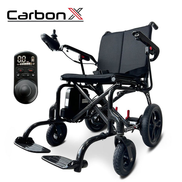 Carbon XC+ 碳纖維電動輪椅 (高配版，250W摩打，13.5kg，Panasonic 電池，數碼控制器) | 好好醫療用品