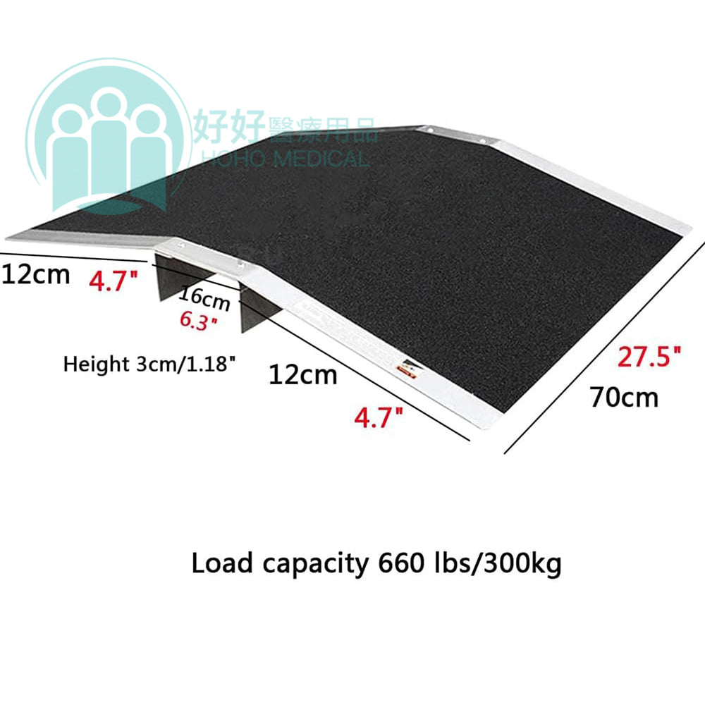 輪椅門檻斜板 (承重 300kg，橋架型) | 好好醫療用品