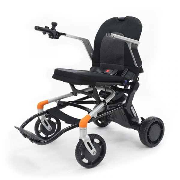超輕便可摺式 CCT 電動輪椅 (鎂合金、18KG、可上飛機鋰電池)