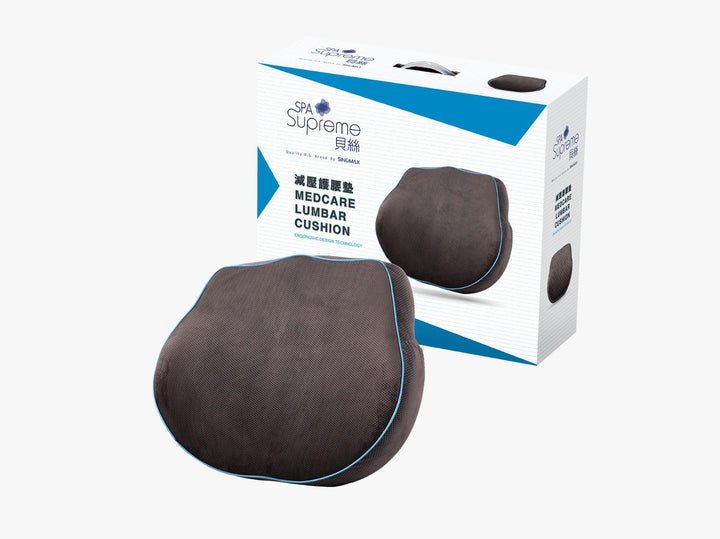 美國 Spa Supreme 貝絲 (by SINOMAX) Medcare Lumbar Cushion 健康護脊腰墊